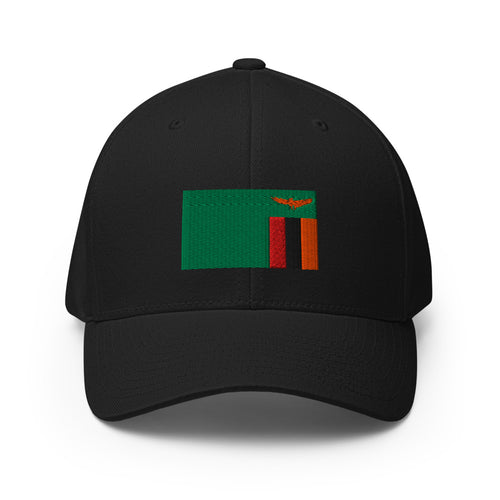 National Flag Caps - Collection 8 Zambia / L/XL / White