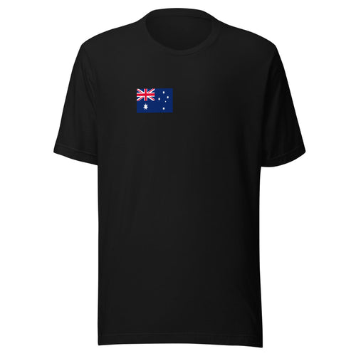 National Flag Shirts - Collection 2 Australia / S / Black