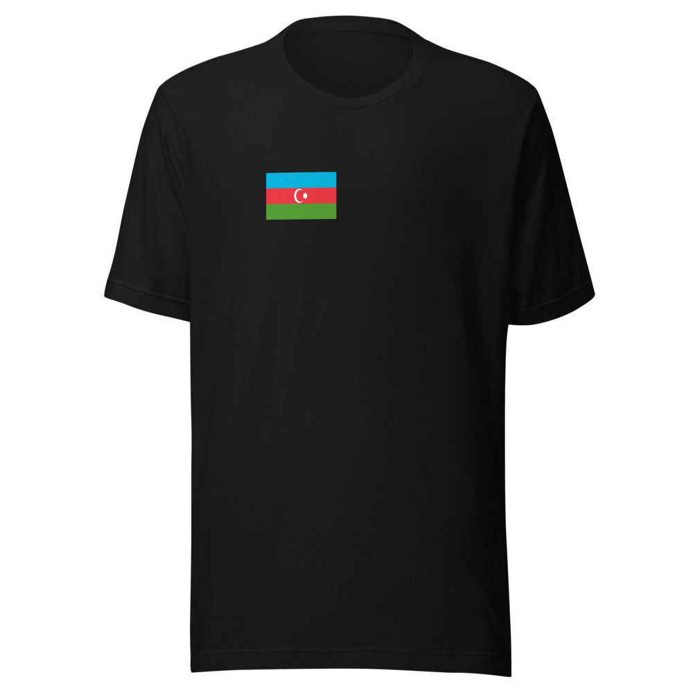 National Flag Shirts - Collection 3 Azerbaijan bshirt-s
