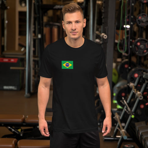 National Flag Shirts - Collection 5 Brazil / S / Black