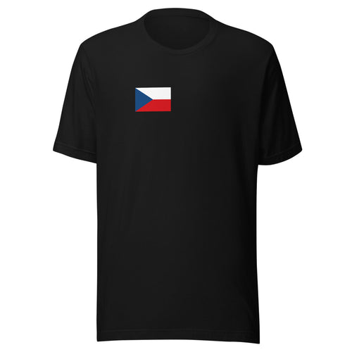 National Flag Shirts - Collection 9 Czech Republic / S / Black