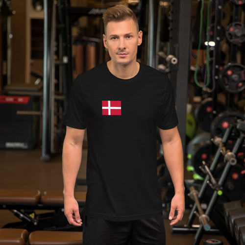 National Flag Shirts - Collection 9 Denmark / S / Black