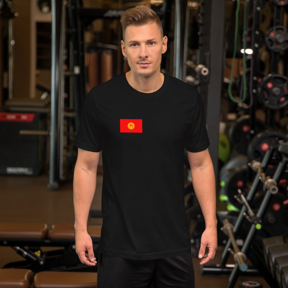 National Flag Shirts - Collection 18 Kyrgyzstan bshirt-m
