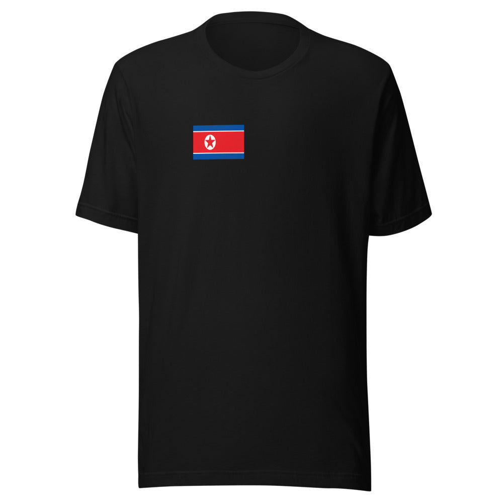 National Flag Shirts - Collection 19 North Korea bshirt-s