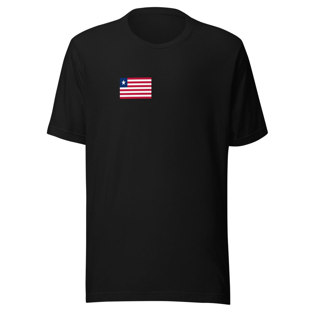 National Flag Shirts - Collection 20 Liberia bshirt-s