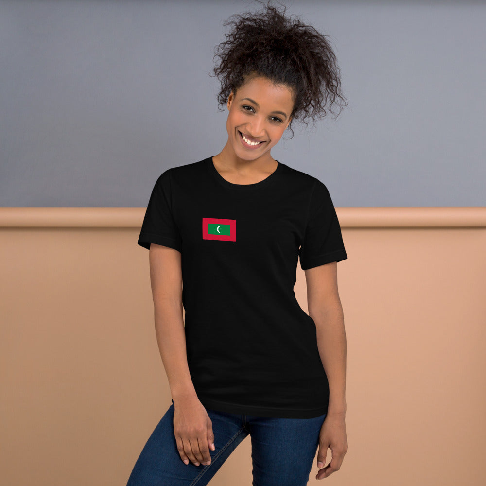 National Flag Shirts - Collection 24 Maldives bshirt-m