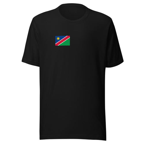 National Flag Shirts - Collection 25 Namibia / S / Black
