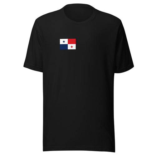 National Flag Shirts - Collection 27 Panama / S / Black