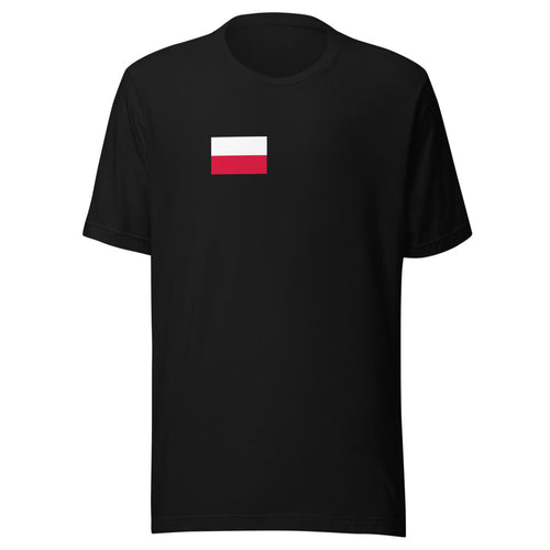 National Flag Shirts - Collection 28 Poland / S / Black