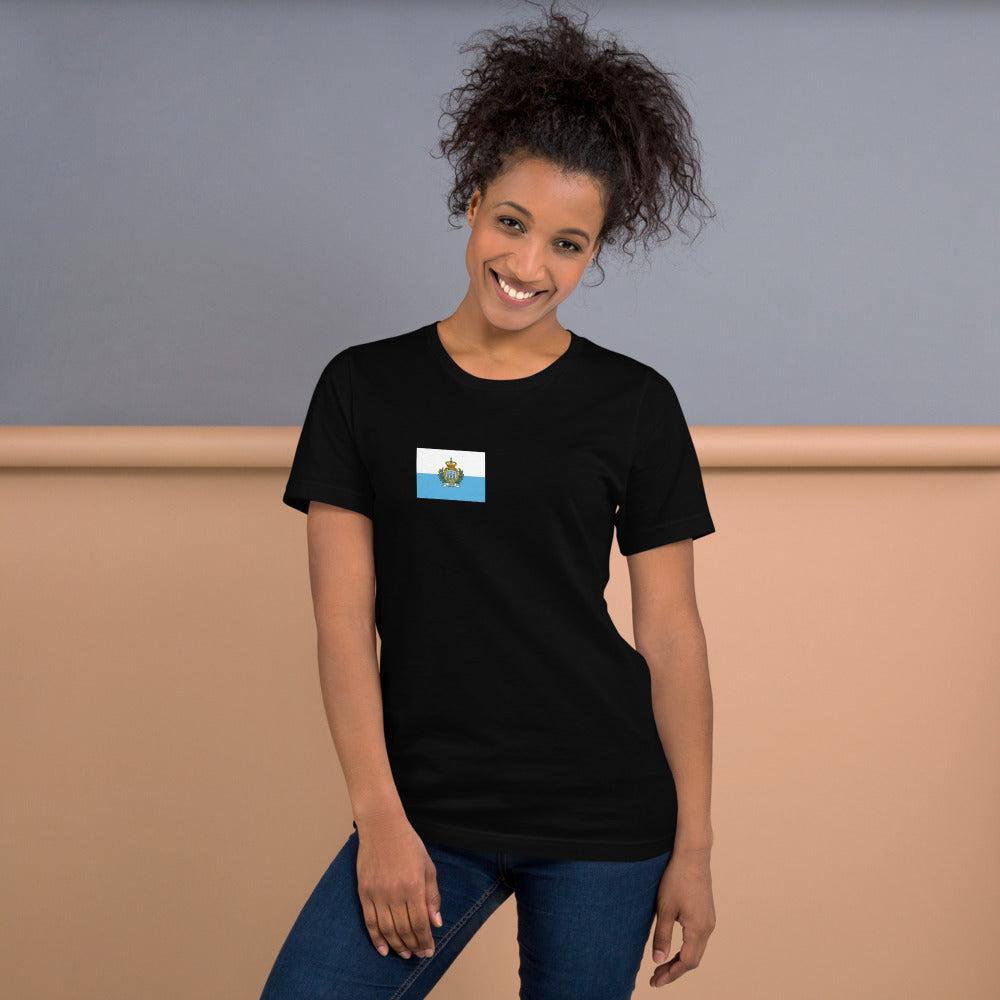 National Flag Shirts - Collection 32 San Marino bshirt-m
