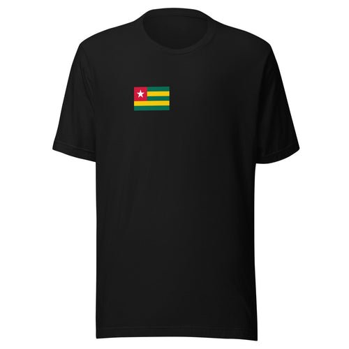 National Flag Shirts - Collection 34 Togo / S / Black