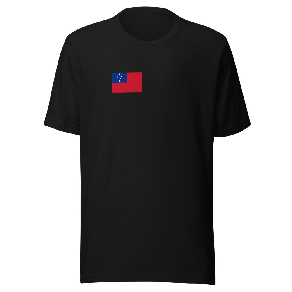 National Flag Shirts - Collection 38 Samoa bshirt-s