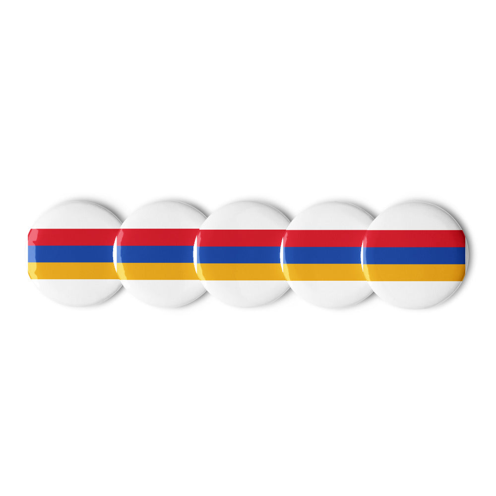 National Flag Buttons - Collection 1 Armenia button-225