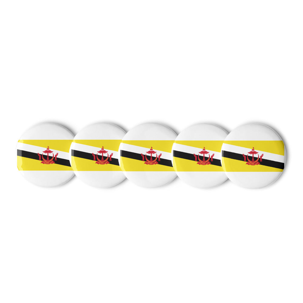 National Flag Buttons - Collection 1 Brunei button-225