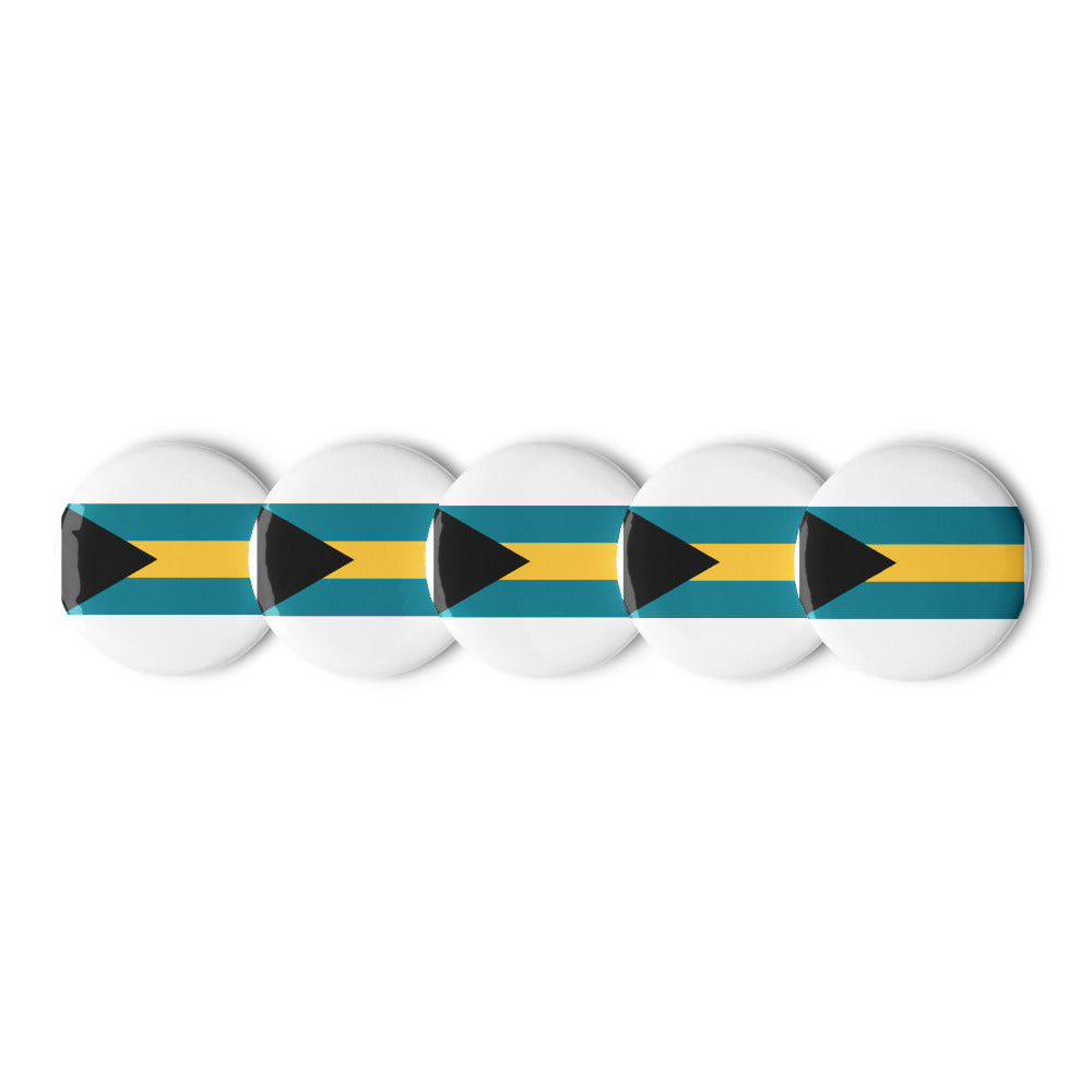 National Flag Buttons - Collection 1 Bahamas button-225