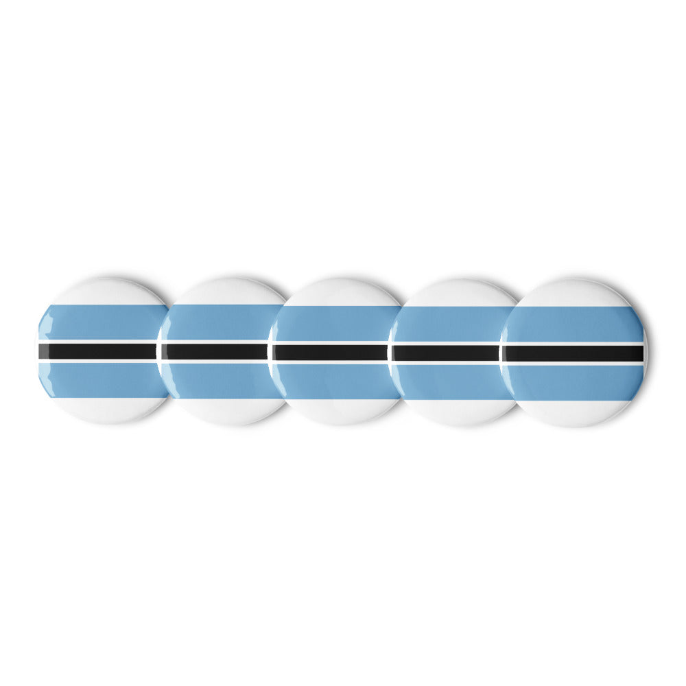 National Flag Buttons - Collection 1 Botswana button-225