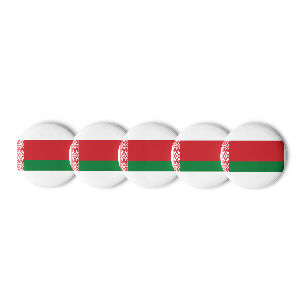 National Flag Buttons - Collection 1 Belarus button-225