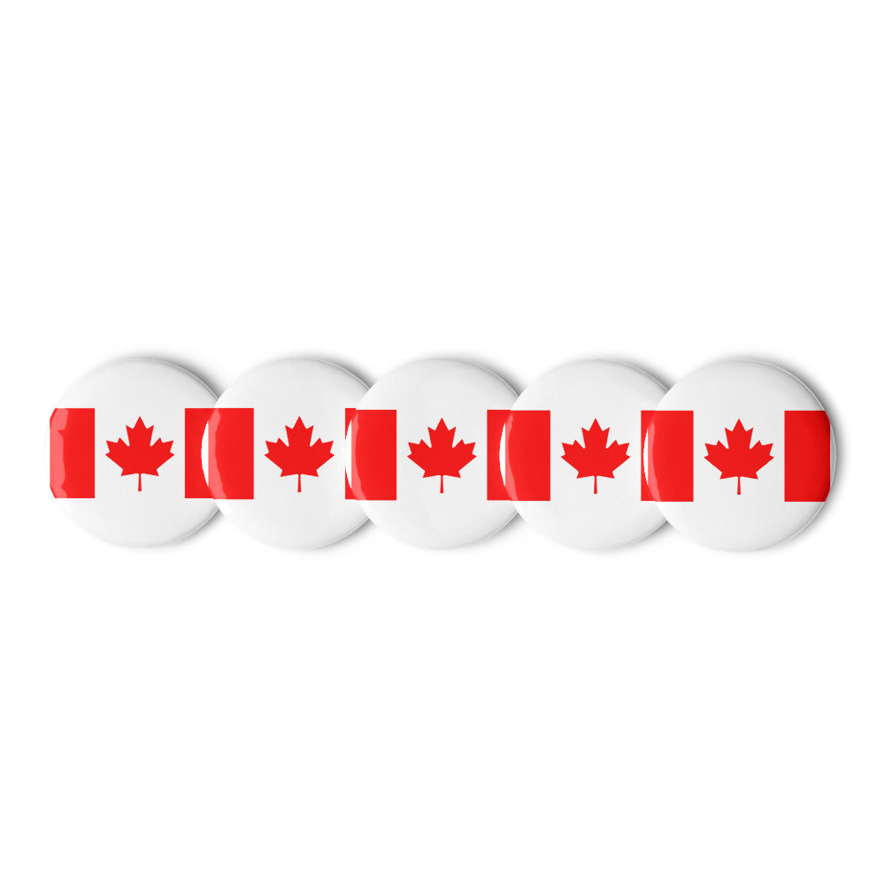 National Flag Buttons - Collection 1 Canada button-225
