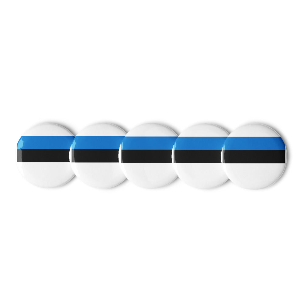 National Flag Buttons - Collection 1 Estonia button-225
