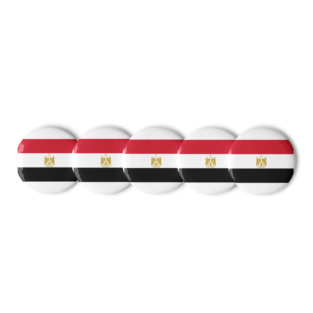 National Flag Buttons - Collection 1 Egypt button-225