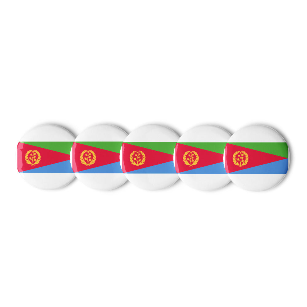 National Flag Buttons - Collection 1 Eritrea button-225