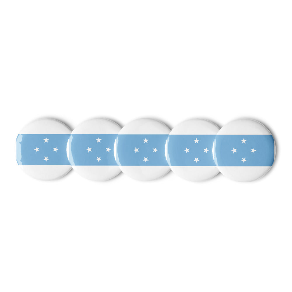 National Flag Buttons - Collection 1 Micronesia button-225