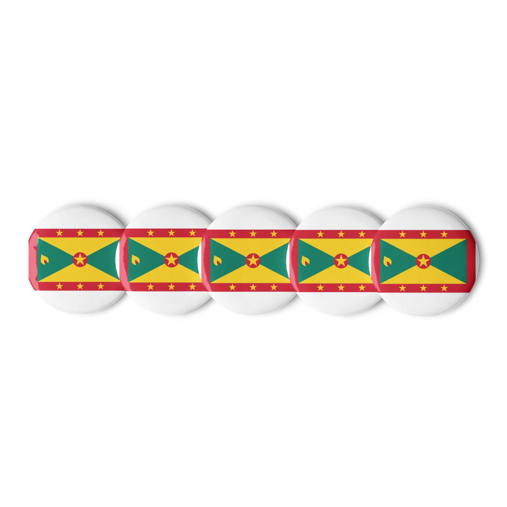 National Flag Buttons - Collection 1 Grenada button-225