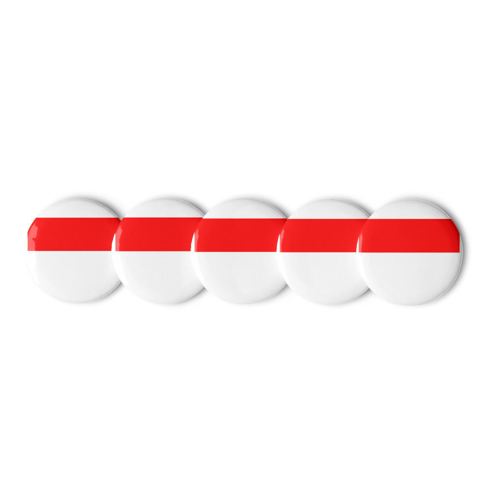 National Flag Buttons - Collection 1 Indonesia button-225