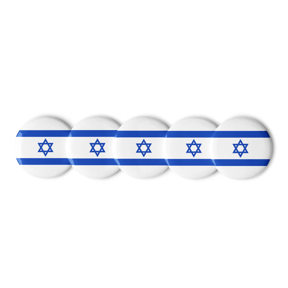 National Flag Buttons - Collection 1 Israel button-225