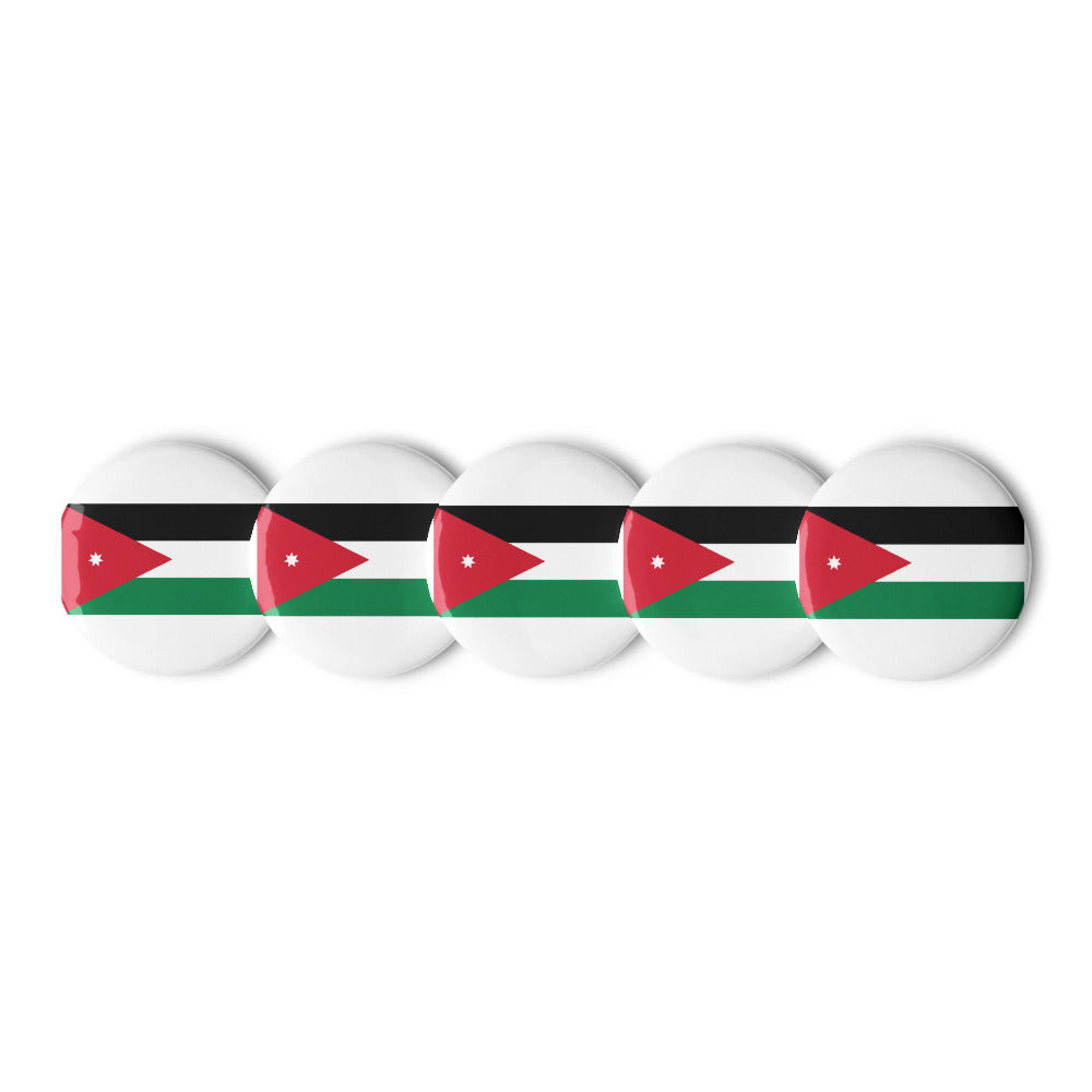 National Flag Buttons - Collection 1 Jordan button-225