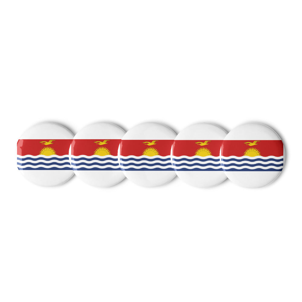 National Flag Buttons - Collection 1 Kiribati button-225