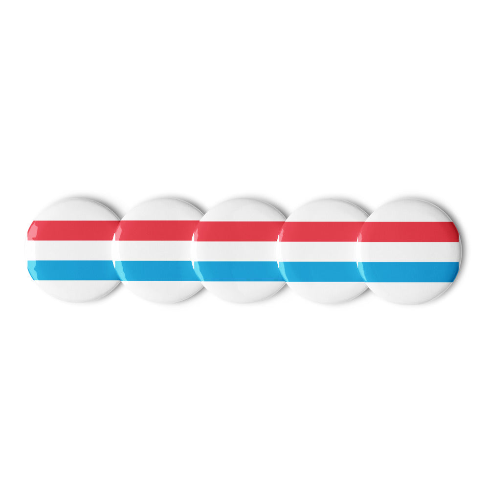 National Flag Buttons - Collection 2 Luxembourg button-225