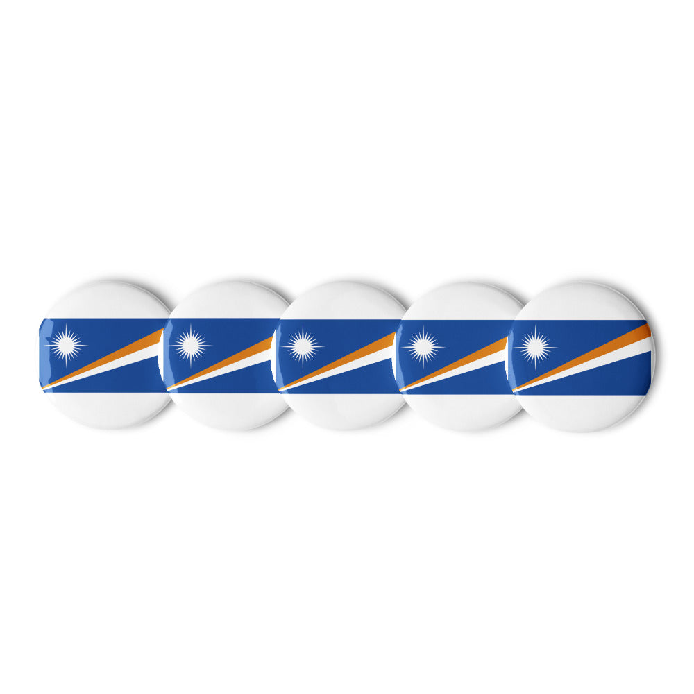 National Flag Buttons - Collection 2 Marshall Islands button-225