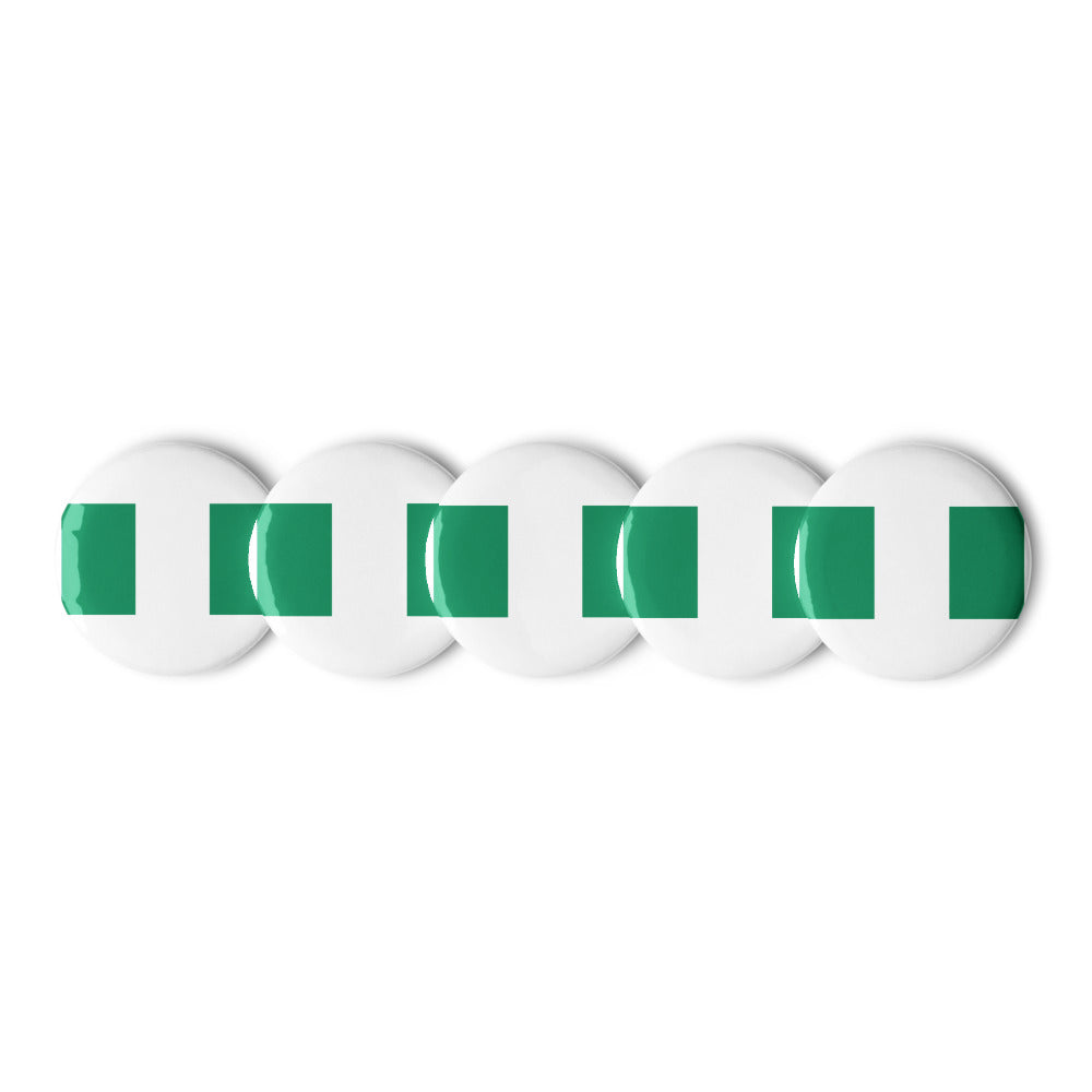 National Flag Buttons - Collection 2 Nigeria button-225