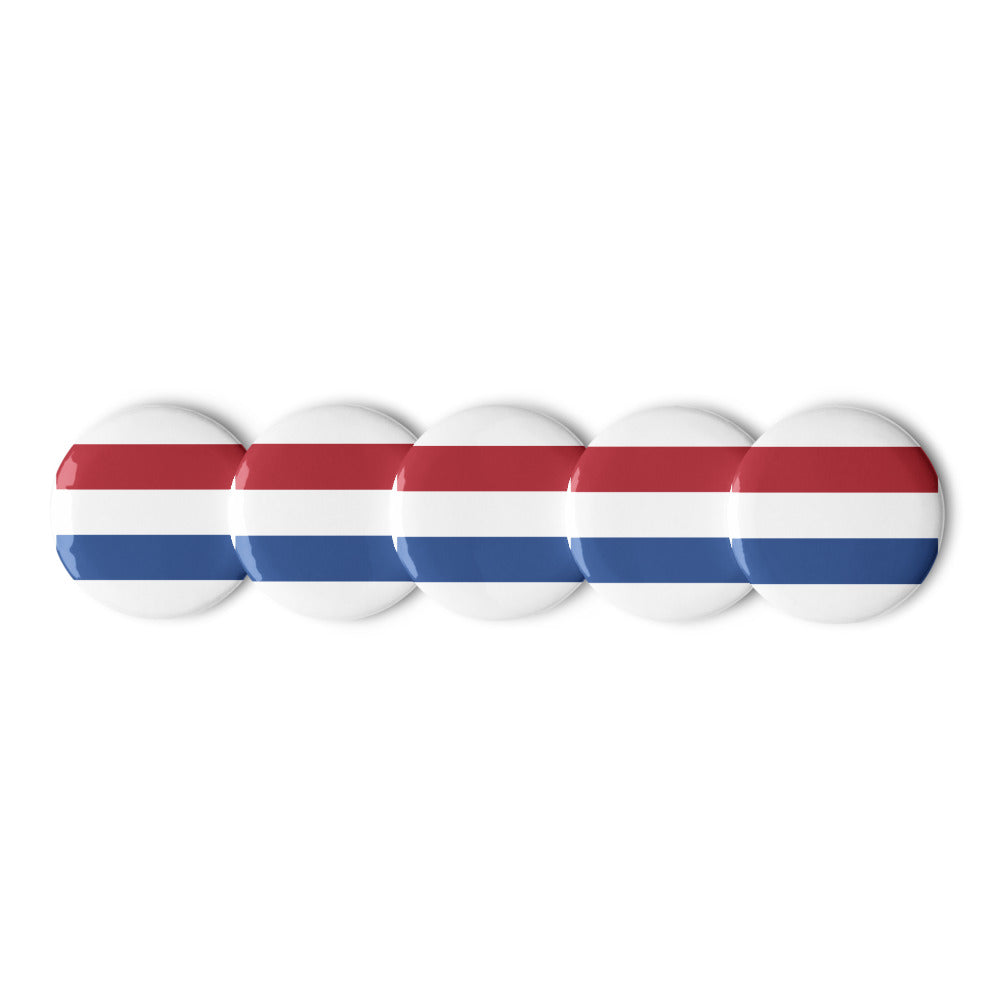 National Flag Buttons - Collection 2 Netherlands button-225