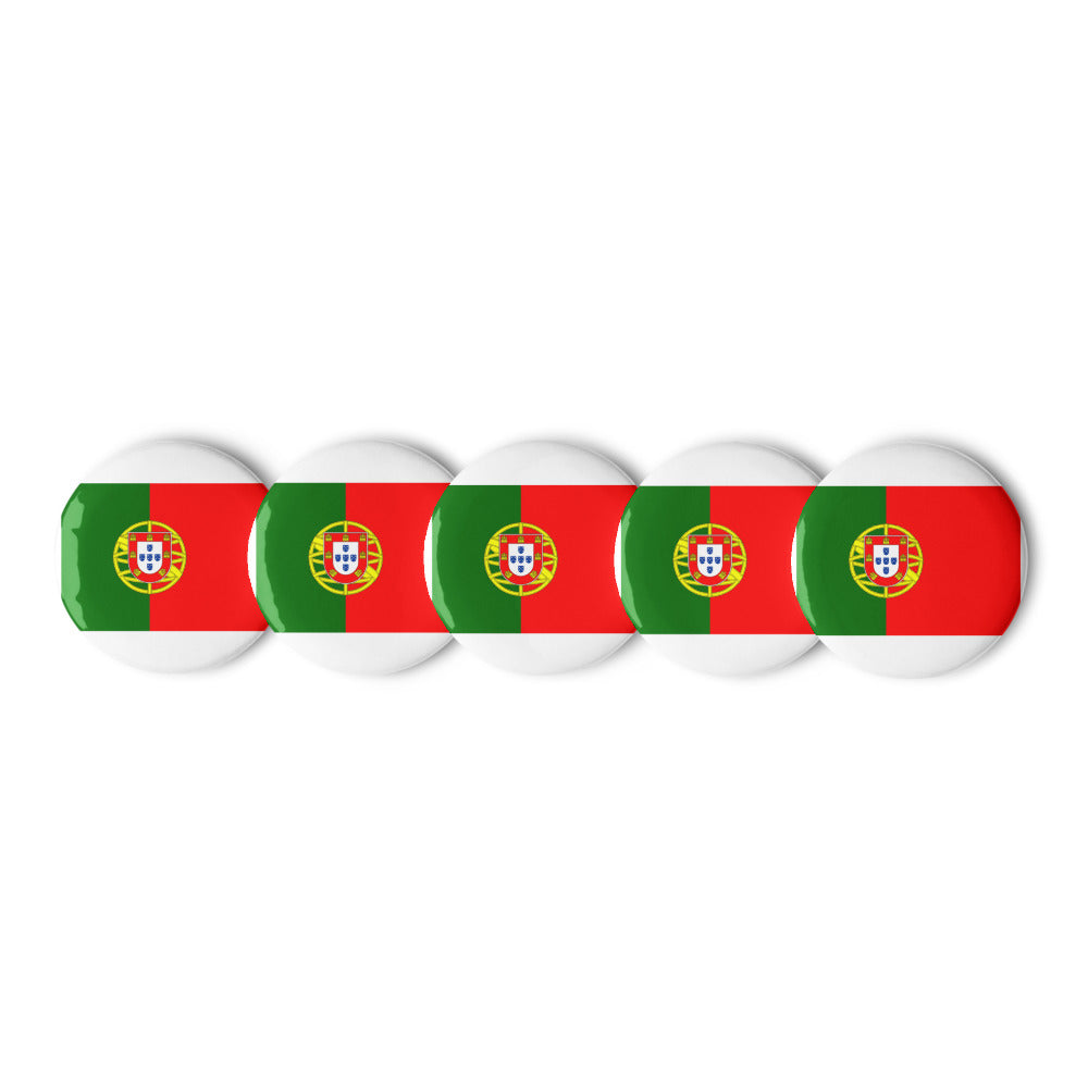 National Flag Buttons - Collection 2 Portugal button-225