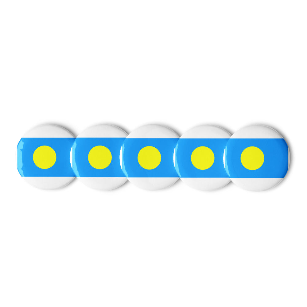 National Flag Buttons - Collection 2 Palau button-225