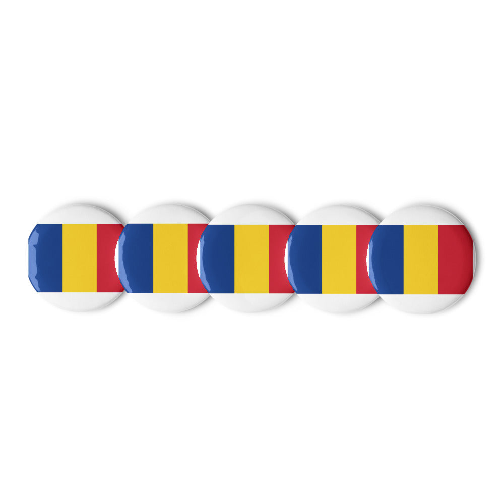 National Flag Buttons - Collection 2 Romania button-225