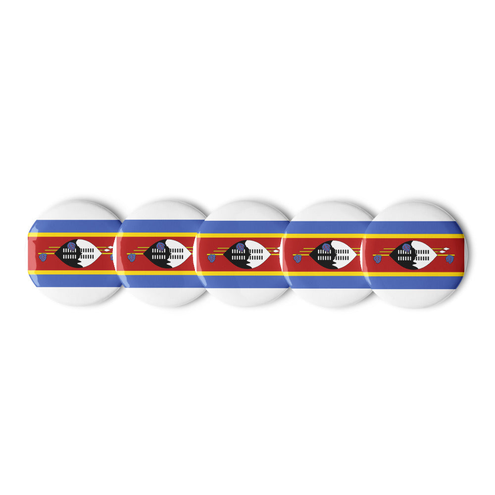 National Flag Buttons - Collection 2 Eswatini button-225
