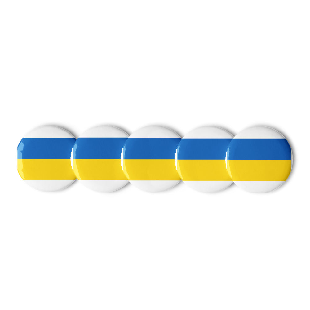 National Flag Buttons - Collection 2 Ukraine button-225