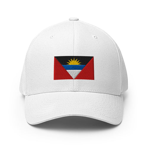 National Flag Caps - Collection 1 Antigua and Barbuda / S/M / White