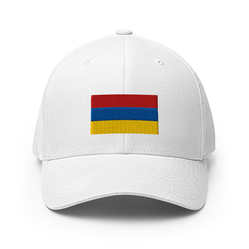 National Flag Caps - Collection 1 Armenia / S/M / White