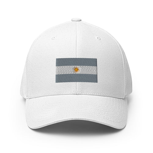 National Flag Caps - Collection 1 Argentina / S/M / White