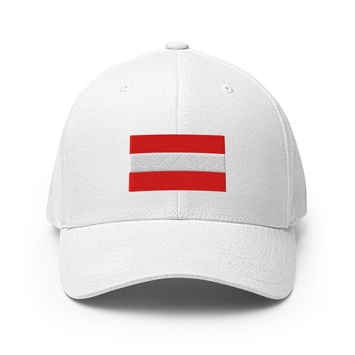 National Flag Caps - Collection 1 Austria / S/M / White