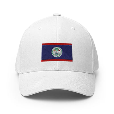 National Flag Caps - Collection 2 Belize / S/M / White