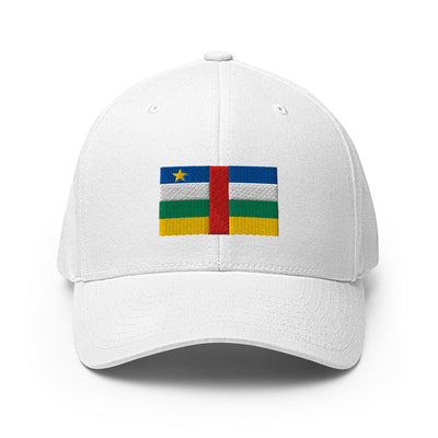 National Flag Caps - Collection 2 Central African Republic / S/M / White