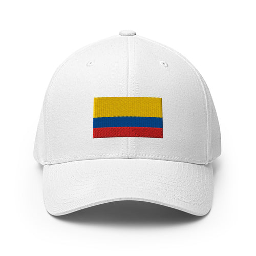 National Flag Caps - Collection 2 Colombia / S/M / White