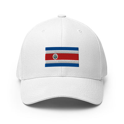 National Flag Caps - Collection 2 Costa Rica / S/M / White