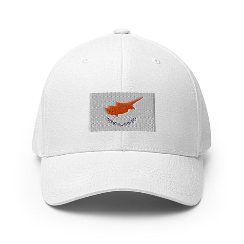 National Flag Caps - Collection 2 Cyprus / S/M / White