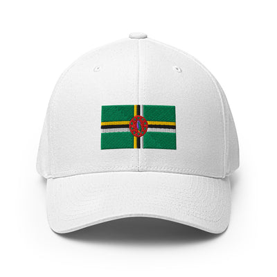 National Flag Caps - Collection 2 Dominica / S/M / White